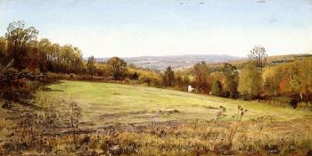 William Trost Richards : Chester County Landscape